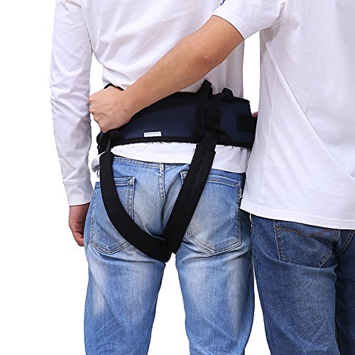 Paso cinturón transferencia correa con trabillas de pierna médicos Lift Enfermería de Salud para la atención al paciente seguridad Para caminar cinturón ambulation Assist ayuda