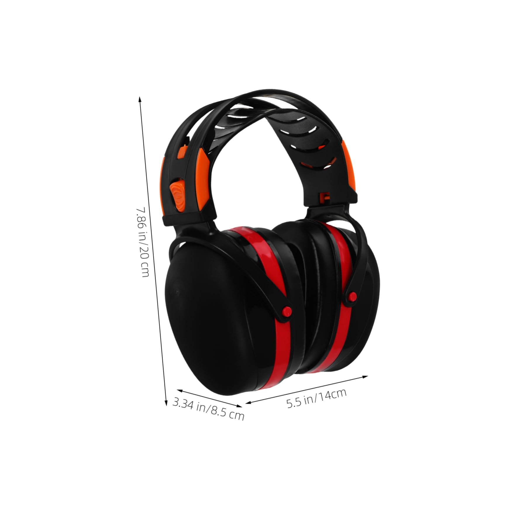 Operitacx 4 Piezas orejeras insonorizadas protector de orejas auriculares con cancelación de sonido protección auditiva de seguridad protección para los oídos el plastico