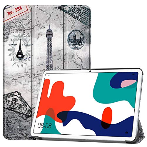 Lobwerk Case for Huawei MatePad BAH3-AL00 BAH3-W09 10.4 Inch Smart Cover Case with Stand Function and Auto Sleep/Wake Function C5