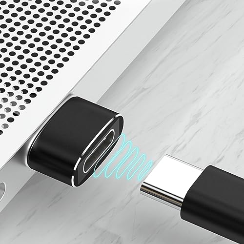 Image of Storite 2 Pack Small USB Type A Male to Type C Female Adapter, Black | Data Sync, Charging Cable Adapter Converter, Compatible Laptops Car Chargers PC