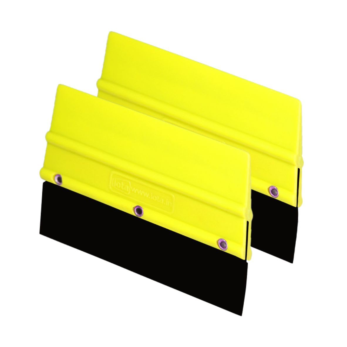iota Squeegee for Car/Bike/Window Double Edge Rubber and Plastic Squeegee Tinting Film Fitting Tool, Car Vinyl Film Wrapping, Decal Squeegee Window Tint Work, PPF Squeegee (Color- Yellow Pack of 2) (B0CZR86VFV) Amazon Price History, Amazon Price Tracker