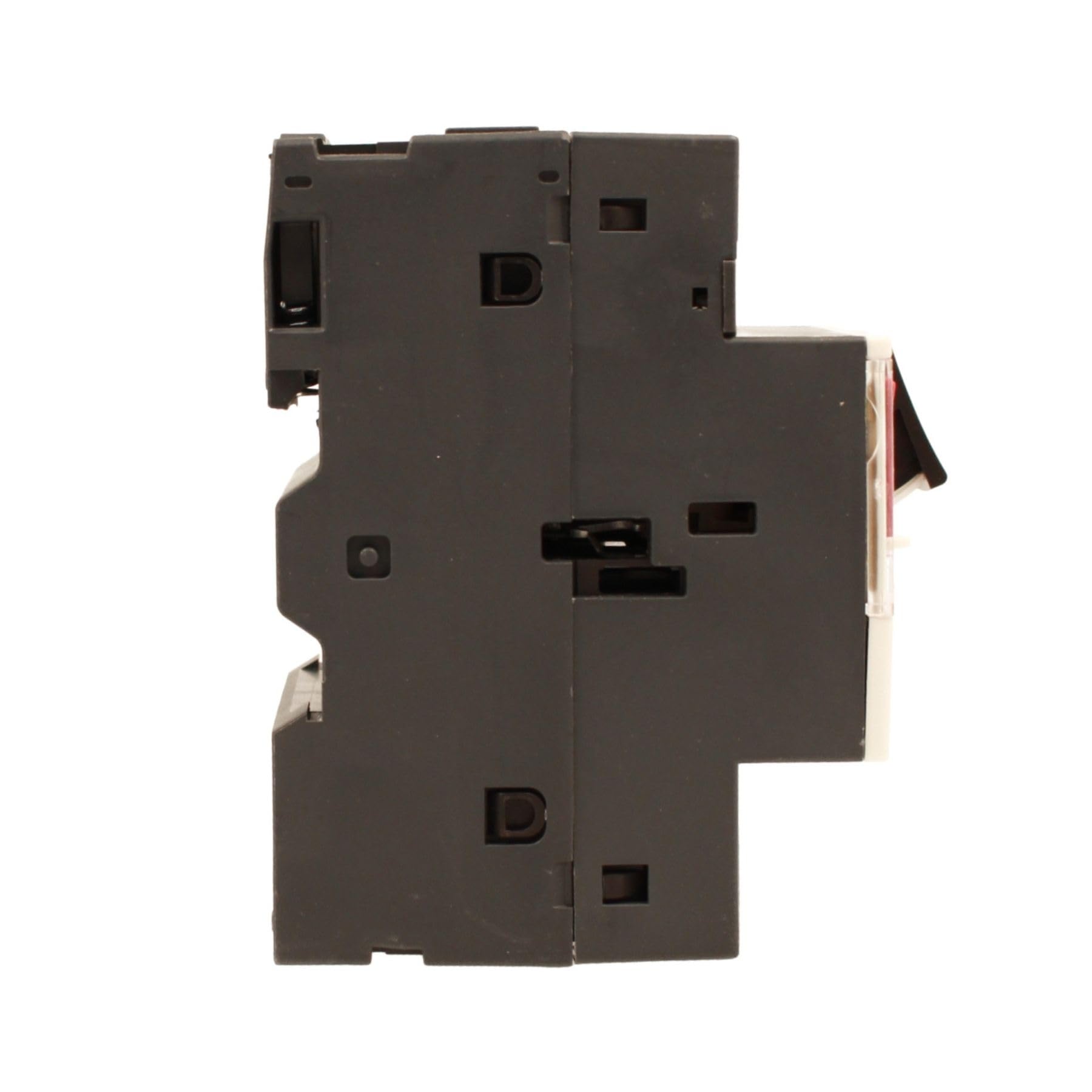 Salvamotore Termico 3P Tripolare per Protezione Motore, Regolabile 2.5-4A 1.5KW, Interruttore Termico Motore 2.5 Moduli DIN, 690V AC Per Monofase e Trifase
