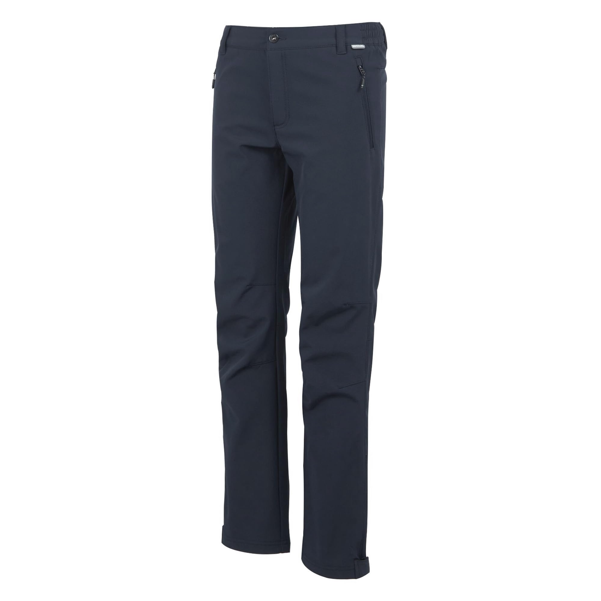 Regatta Geo II Softshell - Pantalones Largos para Hombre, Azul Marino, 32W
