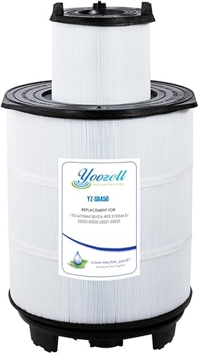 Filtro de piscina S8M150 Sta-Rate System 3 170147 Pentair Modular Media 450 25022-0203s-25021-0202s Kit de reemplazo de cartucho interior y exterior