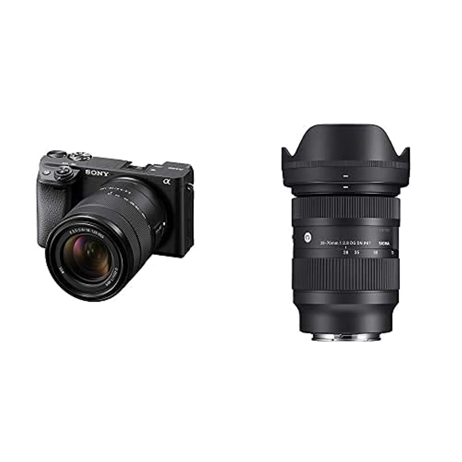 Sonyalpha A6400 Mirrorless Camera With 18 135mm Lens Kit Sigma