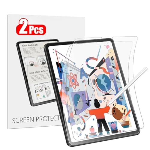 CHSTLS 2 Piezas Protector Pantalla de Papel para Lenovo Tab M10 Plus 10.6 2022 (3.ª Generación) TB-125FU TB-128FU TB-128XU, Película de PET Mate para Dibujar y Tomar Notas, Antirreflejos, Antihuellas