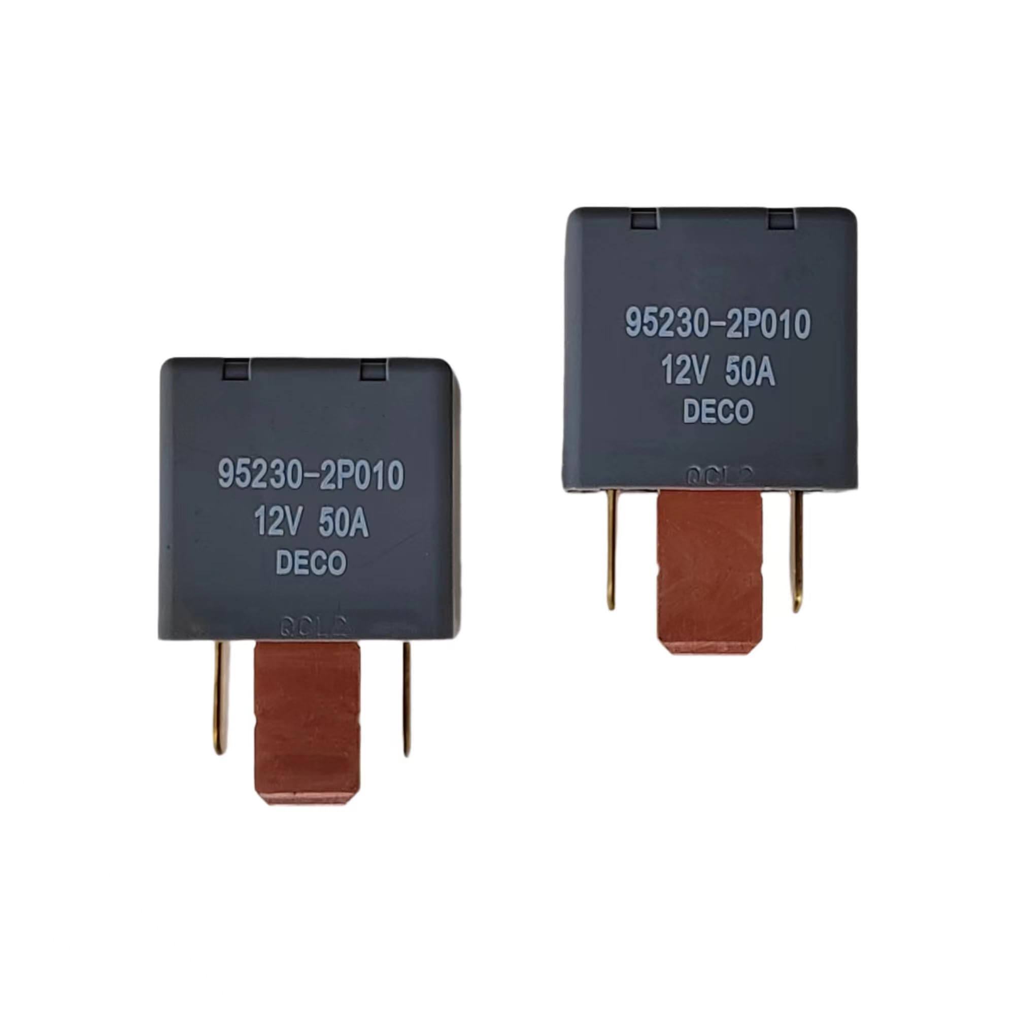 2pcs 95230-2P010 12VDC 50A 4Pins Automotive Power Relay Compatible with 39160-37110 897H-1AH-D-R1-12VDC 5M5T14B192EA 13742705