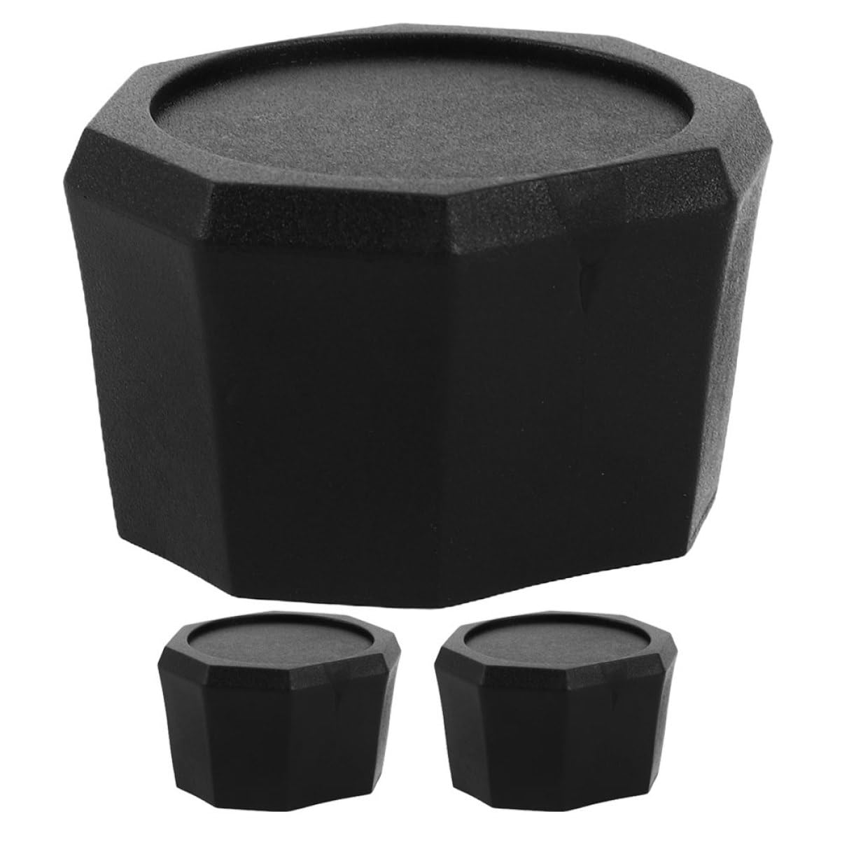 Totority 3pcs Tennis Racket End Caps Durable Grip End Covers for Enhanced for Various Racket Models Easy to Install Portable Tennis Accessories for