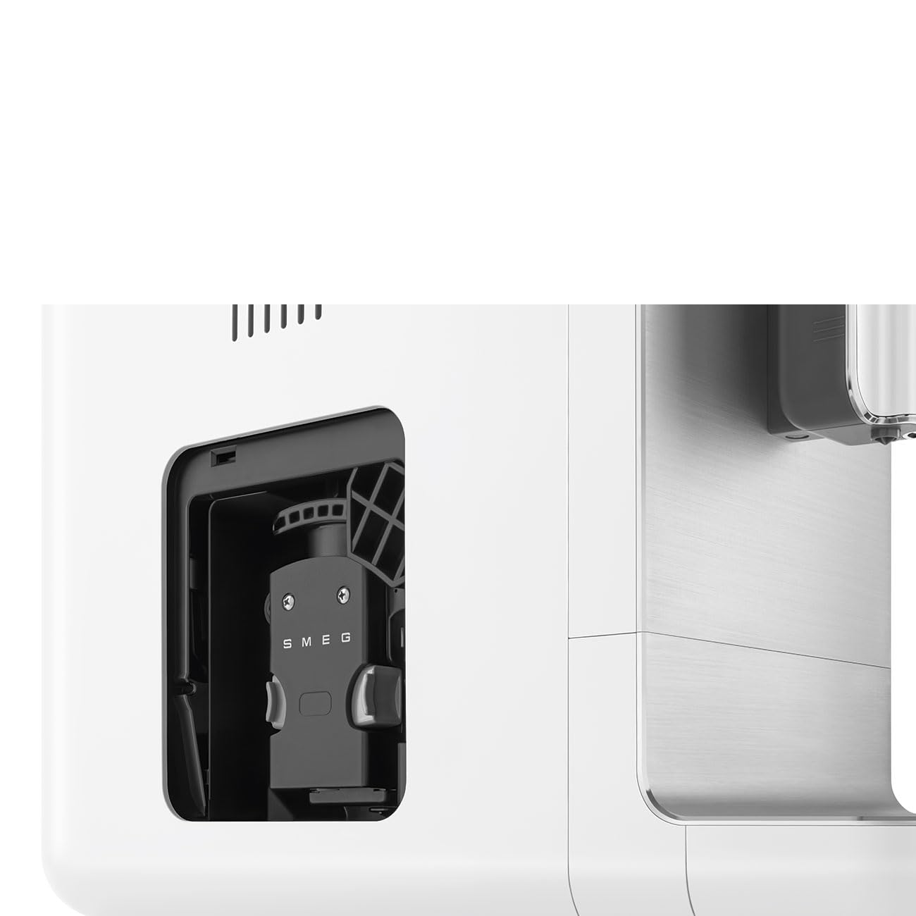 Smeg BCC11WHMEU bean-to-cup machine with Dampffunktion white