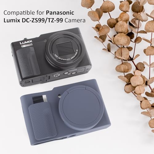 Funda de silicona para cámara Panasonic Lumix ZS99 miniatura 2