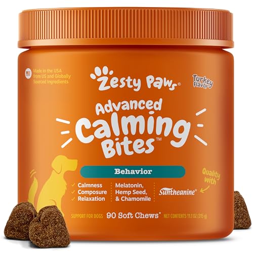 Calming Treats For Dogs - Anxiety Composure Relief with Suntheanine