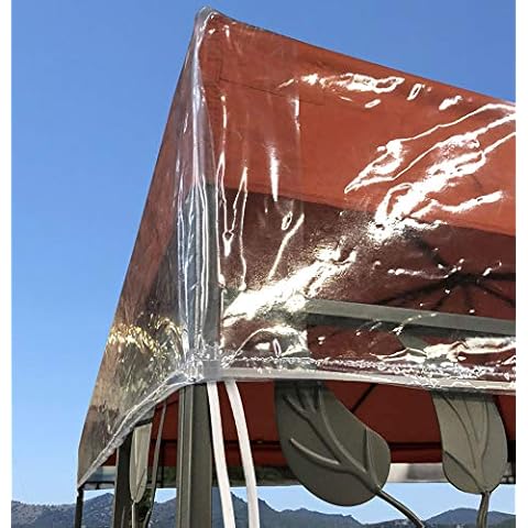 QUICK STAR Pavillon Schutzhaube 2x2m Wasserdicht Transparent Cover