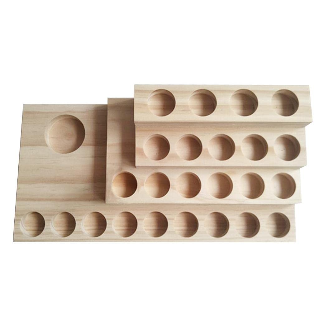 Milaan Essential Oil Storage Rack Display Stand Aromatherapy Wood Rack Holder 05-picture-17