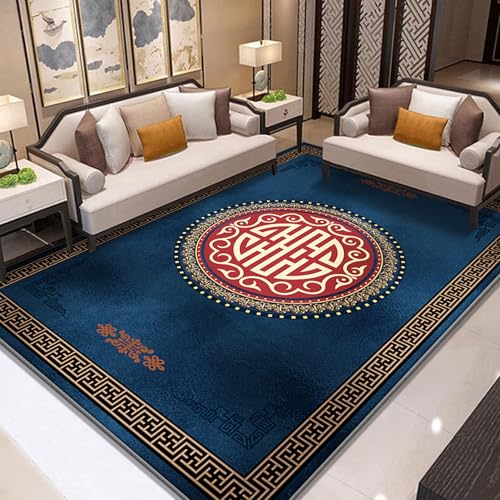 カーペットラグ じゅうたん 絨毯 クラシック 花柄 ペルシャ絨毯 北欧風 モダン おしゃれ 抗菌防臭 アンティーク ヨーロピアン 豪華 床暖対応 長方形 四角 玄関マット居間 和室 デザイン 春夏秋冬 きれい レトロラグ 洗濯可 吸湿性 速乾性 160X2