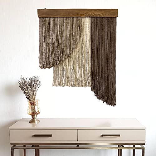 40 H x 31 L Macrame Wall Hanging, Boho Room Decor, Wall Decorations For Living Room, Bedroom Wall Decor Above Bed, Aesthetic Room Decor, Wall Art, Boho Wall Decor, Tapestry for Bedroom