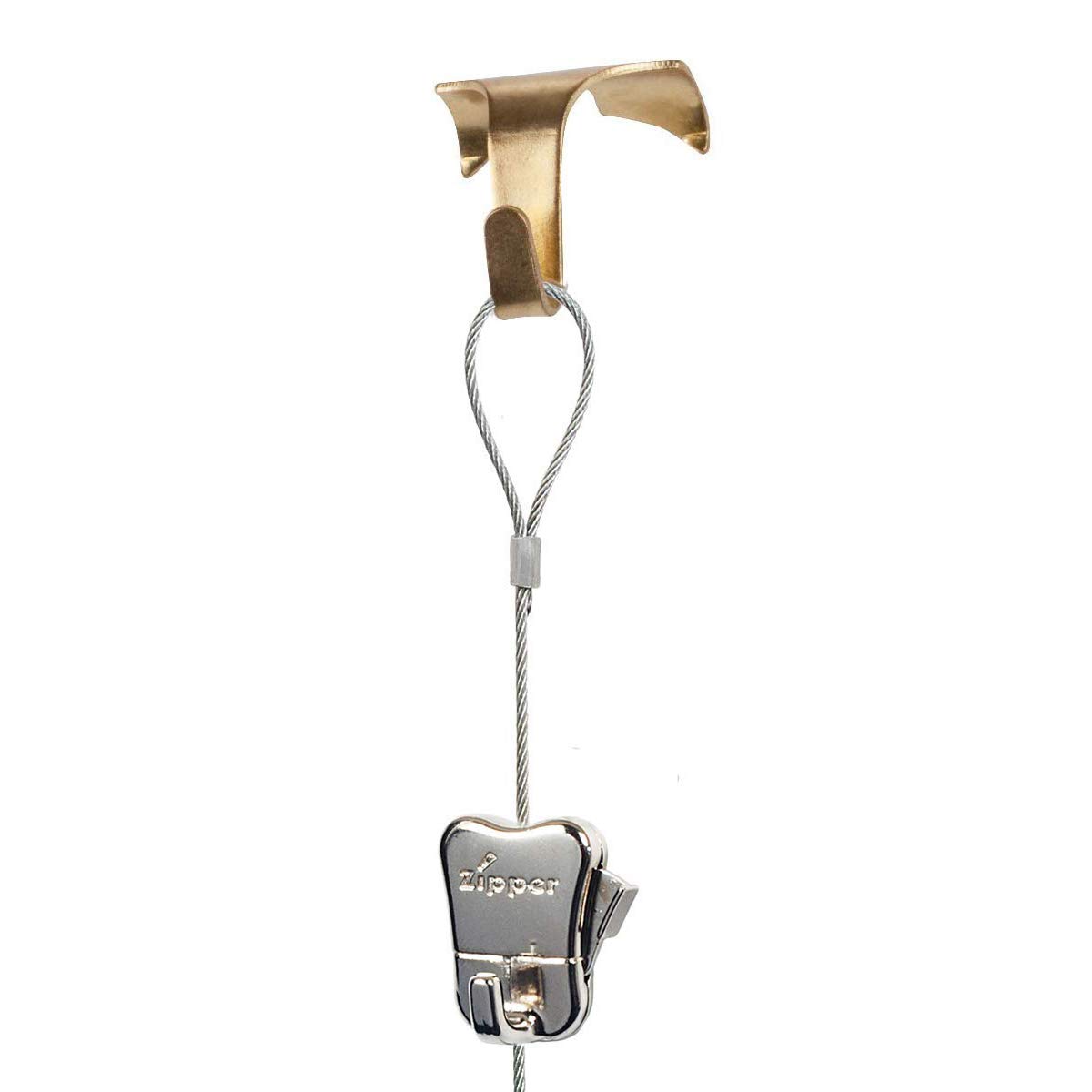 STAS Moulding Hooks + Steel Cables 4-pack