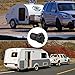 BELOMI Trailer Plug Adapters, 7 Pin to 4 and 5 Flat Blade Trailer Connector, 2-in-1 Flat Blade Plug, Automotive Accessories Universal for Trailer, Tow Hitch, RV, Boat