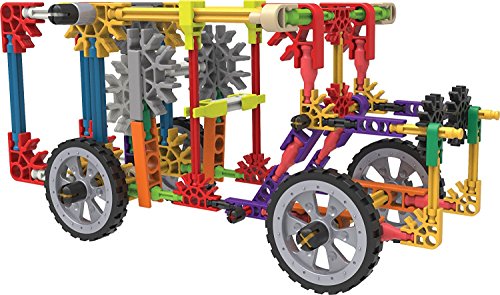 K'NEX Creation Zone Building Set 50 Model 417 Piece Educational Learning Kit with Storage Tub, Engineering Construction Toys for Kids 5+ Basic Fun 16511