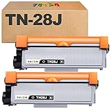 マタインク TN-28J 互換トナーカートリッジ ブラザー(Brother)対応 TN28J 28J ブラック 2本セット 互換トナー 印刷枚数純正と同量の約2600枚 対応機種:HL-L2320D HL-L2360DN HL-L2365DW DCP-L2520D DCP-L2540DW MFC-L2720DN MFC-L2740DW FAX-L2700DN 大容量 残量表示 個包装