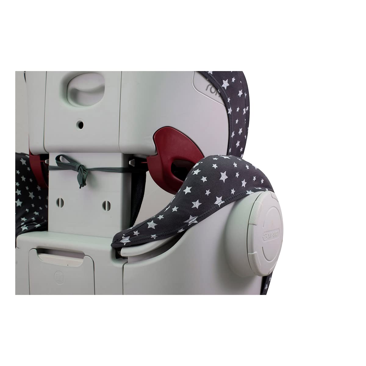 JYOKO KIDS Bezug kompatibel mit Römer KIDFIX II XP SICT, kidfix 2 S, Kidfix Z - Line (WINTER SKY, MIT AUGE)