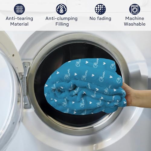 Image of PUREFLY Ships Next Day-Personalized Blanket for Kids- Custom Blanket with Name for Teen Girls and Boys, Birthday Gifts for Women and Men, Customized Flannel Throw, Christmas Blankets Gifts for Baby