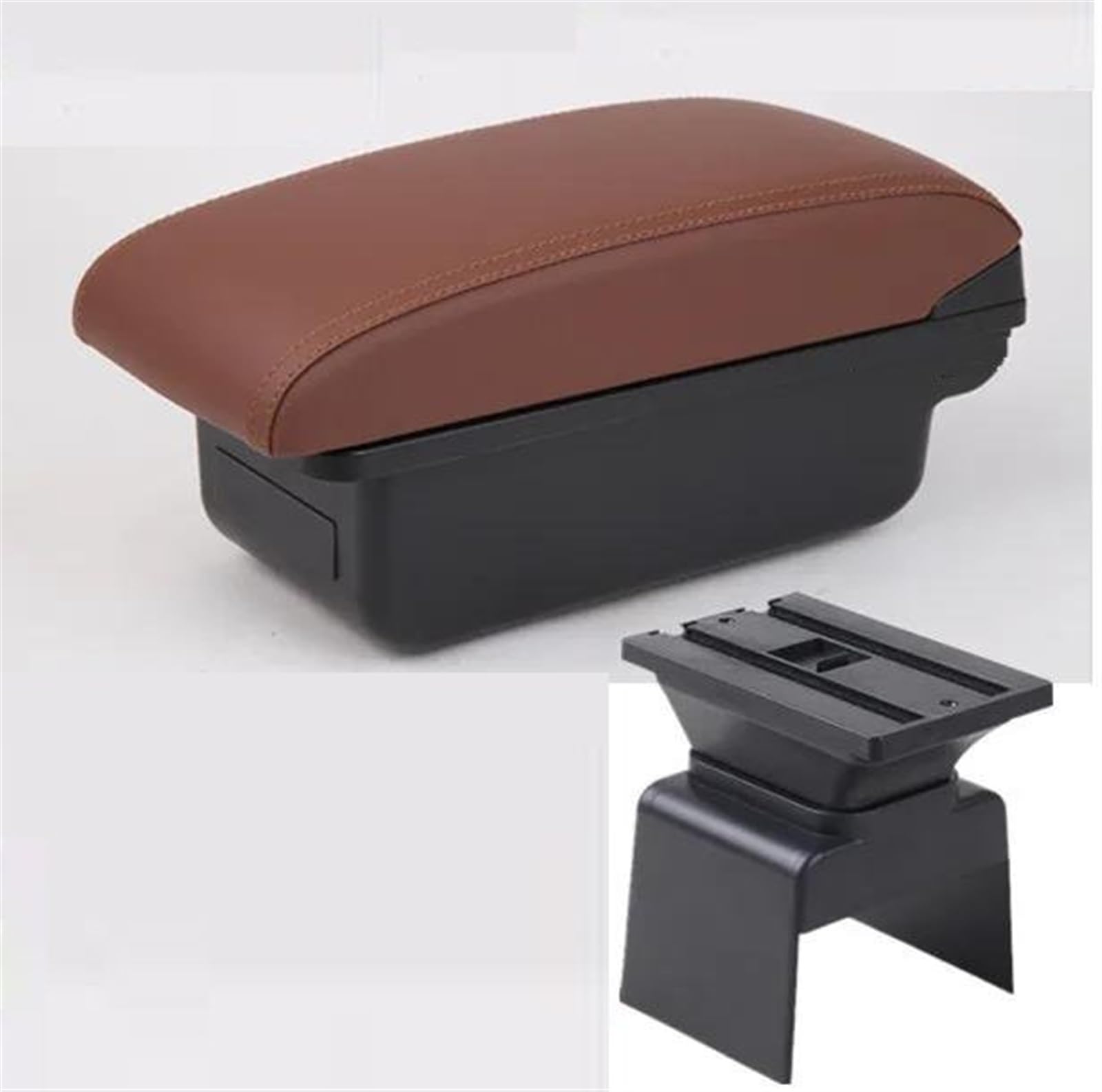 Noheeu A Brown No Usb Car Accessories Interior Details Armrest Storage Box Modification Parts For 307 Cc Convertible