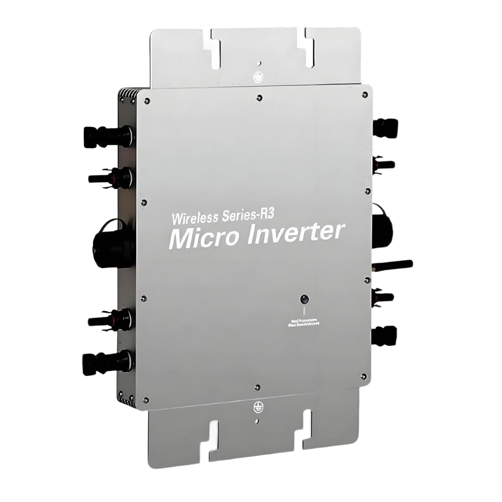 ZHENYUWANG Miniature inverter, grid-connected inverter, MPPT efficiency 99.5%, wireless APP monitoring, suitable for 120/230V AC solar power stations 1200W