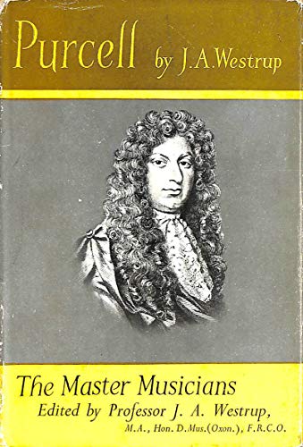 Purcell (The Master Musicians Series) B0007DYX76 Book Cover