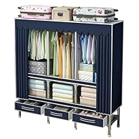 Amazon｜簡単組立式 ワードローブ 大容量 収納クローゼット 高