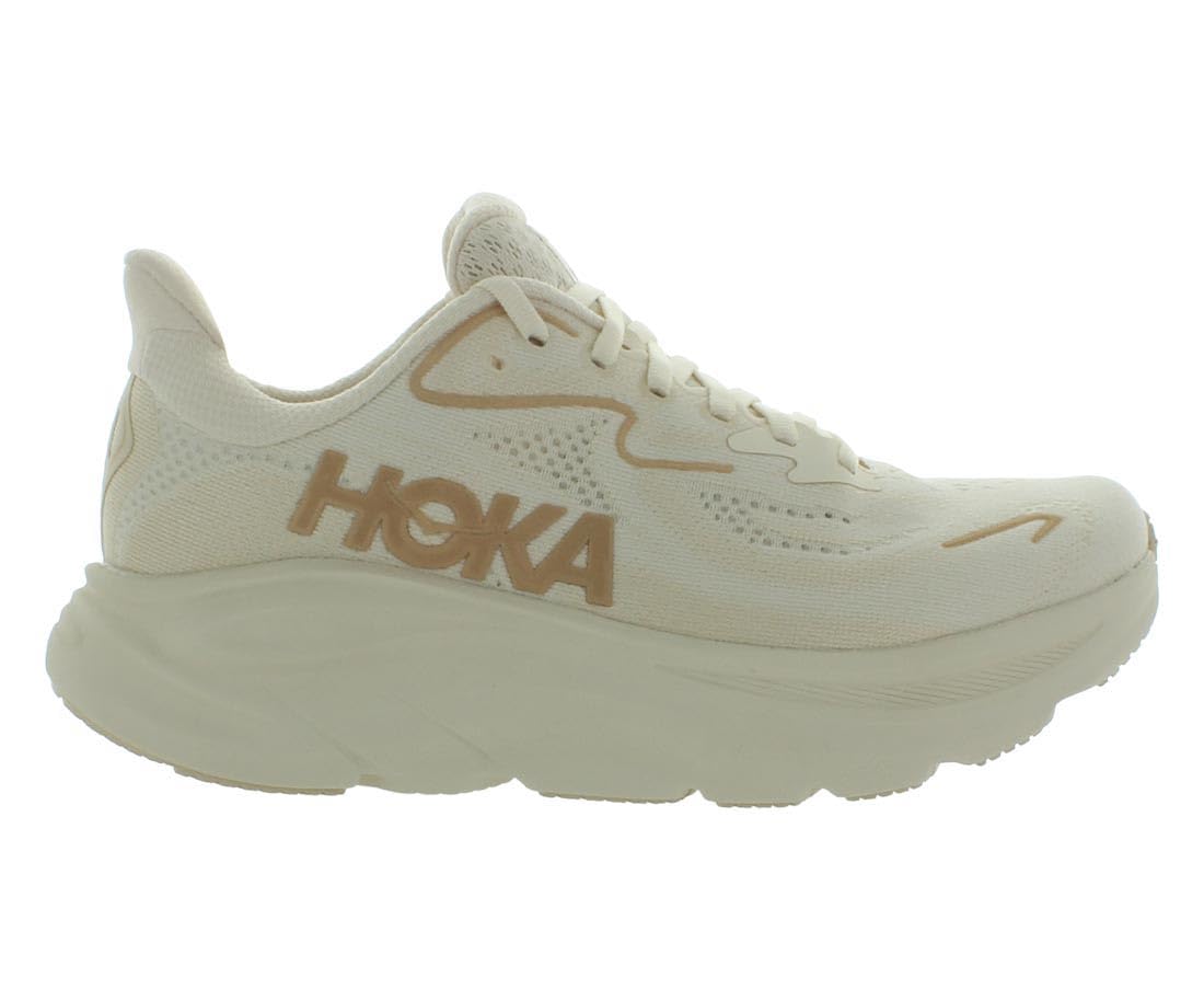 Amazon | HOKA レディース クリフトン 10 シューズ, バニラ/バーチ