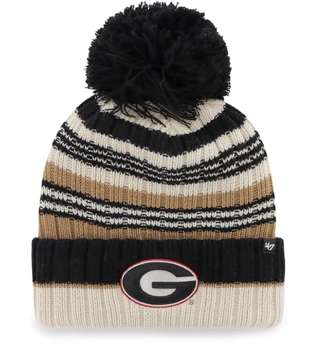 47 Women's Georgia Bulldogs Natural Barista Cuffed...