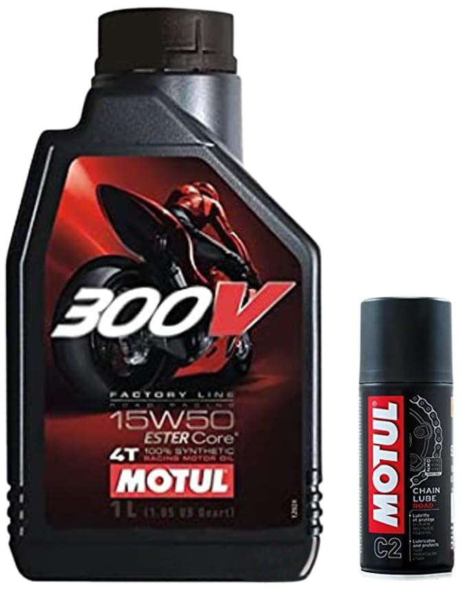 【未開封】MOTUL 300V 15W-50 1L × 6本 Motul 300V 104125 Factory Line Ester Core Fully Synthetic 15W-50