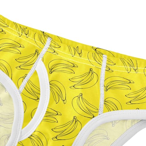 Cotton Little Boys Briefs Soft Banana Toddler Underwear4