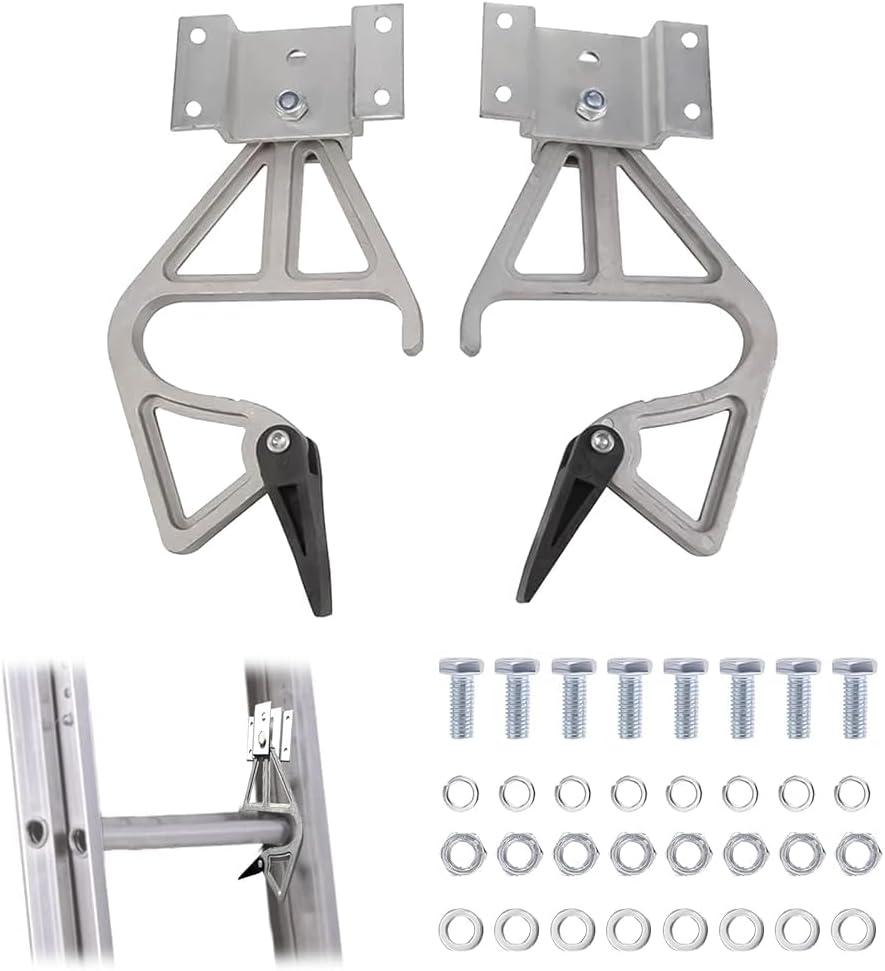 28-11 Aluminum Extension Ladder Locks for Extension Ladder Locks Compatible with Werner,Extension Ladder Replacement Parts for Werner,Rung Ladder Lock Kit Extension Ladder Accessories