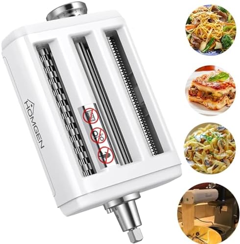 FavorKit Pasta Maker Attachment 3 In 1 Set Compatible For KitchenAid - Foto 9