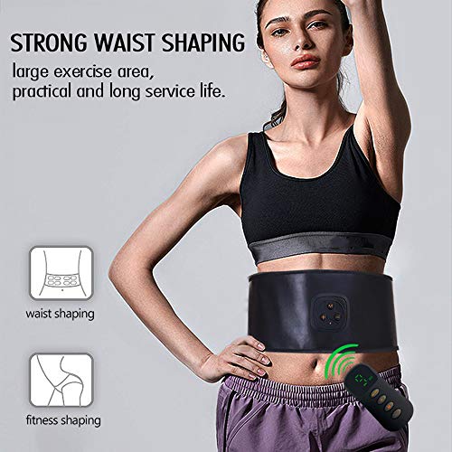 Estimulador muscular, Andoer Cinto de treinamento de fitness EMS Unissex inteligente Estimulador mus