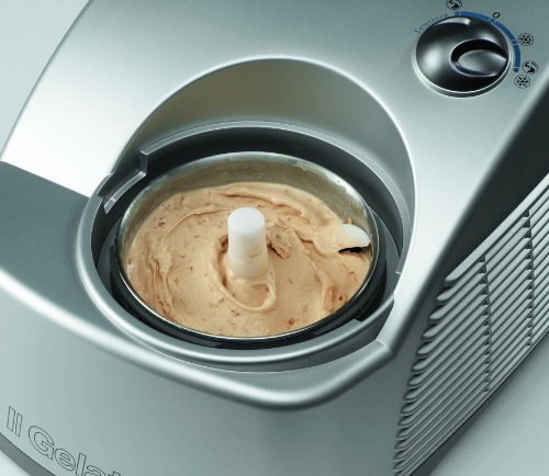 De'Longhi ICK 6000 Eiscremeautomat, Kompressor, 700 Gramm, silber – Bild 3