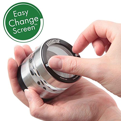 Kannastor Herb Grinder, 1.5", Black