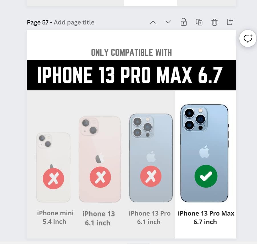 Miniatura 2 de ArtsEvo Funda diseñada para iPhone 13 Pro Max, protección contra caídas de 6.6 pies, funda protectora de cámara de cuerpo completo, color rosa