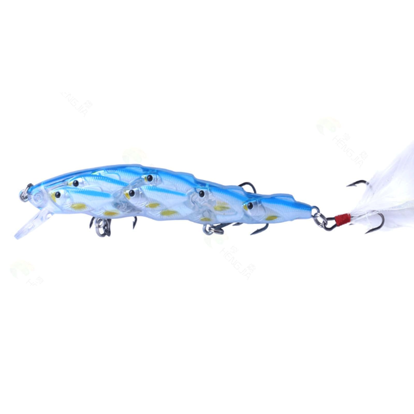 IvyLoutish Fishing Lure Bait 12cm 15g Fishing Accessories Feather Topwater Fishing Bait Artificial Hard Bait Wobbler Bass Minnow Crankbait Fishing Tackle