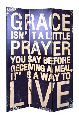 Preisvergleich Produktbild Haku Paravent 3-teiliges Holzrahmengestell mit Fotogewebe bezogen, 30952