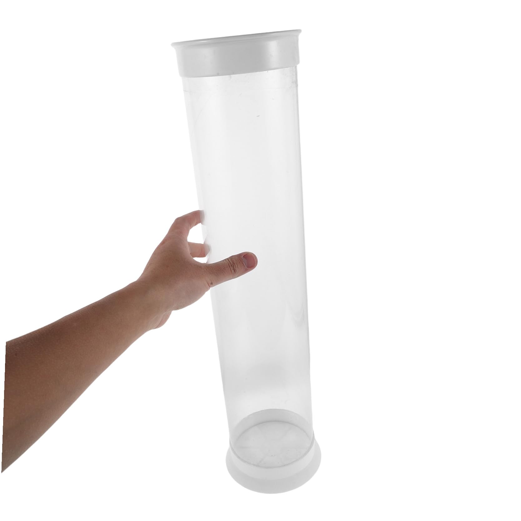 Tubo de Ajuste PVC Transparente 5x20 Pulgadas para Flotador de Pesca