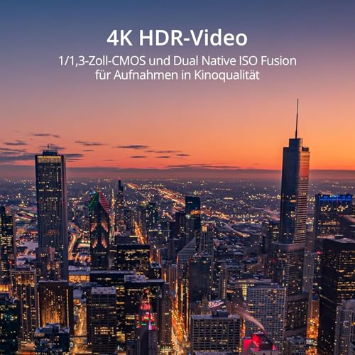 DJI Mini 3 RC mit Vielseitiges Zubehör - Leichte und Faltbare Mini-Kameradrohne mit 4K HDR-Video, 38 min Flugzeit, echten vertikalen Aufnahmen und intelligenten Funktionen, C0