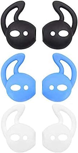 Miniatura 9 de ALXCD Reemplazo de gancho de oreja para auriculares Airpod MMEF2AMA, 3 pares de almohadillas de silicona antideslizantes, apto para Airpod 1 Airpod