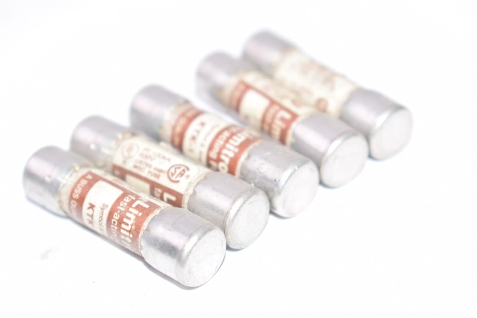BBS-1-10 | Fusible De Cartucho De Fibra Cooper Bussmann, Serie BBS, 600V Ac, 100mA, 10 X 35mm