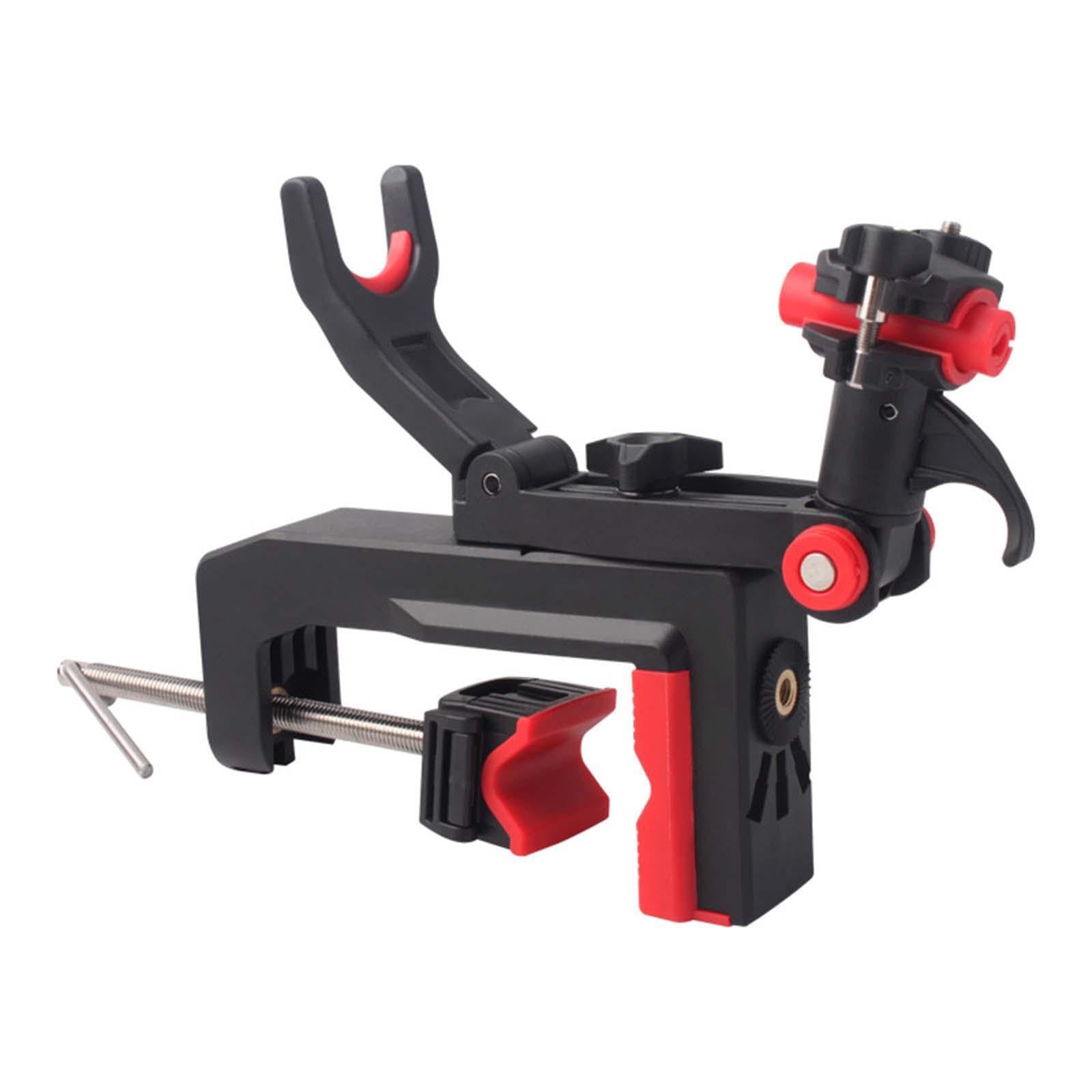 Soporte para caña de Pescar para Barco, Ajustable en 360 Grados, con Abrazadera de Apertura de 5 a 128 mm, para Todos los escenarios de Pesca.