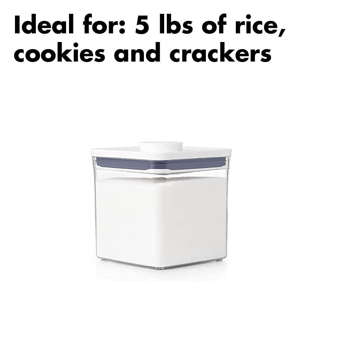 Amazon｜OXO グッドグリップ ポップコンテナ - 密閉食品保存 - 0.4