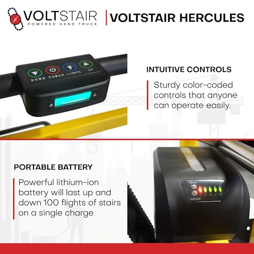 Carretilla eléctrica portátil para escaleras 500 lb miniatura 5