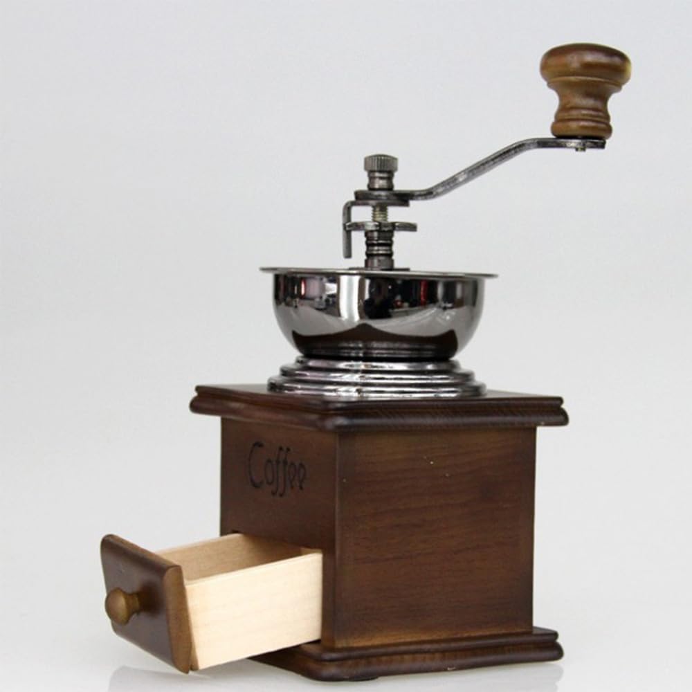 Amazon | FUYTERYレトロ手動コーヒーミル手動豆挽きミルセラミックコア