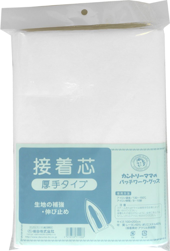 Country Mama Patchwork Goods, Adhesive Core, Thick Type